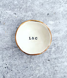 Personalized Initial Ring Dish