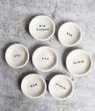 Personalized Initial Ring Dish