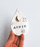 Moon and Stars Personalized Ornament