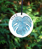 Monstera Leaf Ornament, 2023