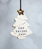 Christmas Tree Ornament - Personalized