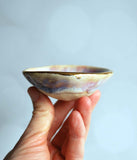 Tiny Gold Ring Dish - Multicolored Sparkle Dish