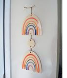 Rainbow Wall Hanging - Watercolor Large