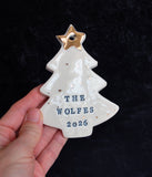Christmas Tree Ornament - Personalized
