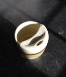 Travel Tumbler Small - Cream Green Brown