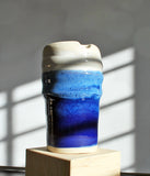 Travel Tumbler Small - Blue and White