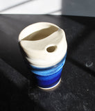 Travel Tumbler Small - Blue and White