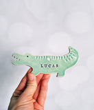 Alligator Ornament, Personalized