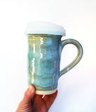 Aqua-Green Travel Mug