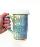 Aqua-Green Travel Mug