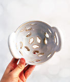 Berry Bowl - Light Blue Fish Small