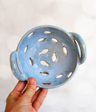 Berry Bowl - Light Blue Fish Design