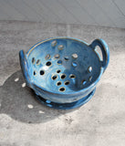 Berry Bowl - Blue with saucer