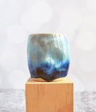 Dark Blue and Turquoise Tumbler