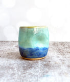 Blue and Turquoise Tumbler