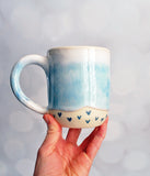 Blue Heart Mug