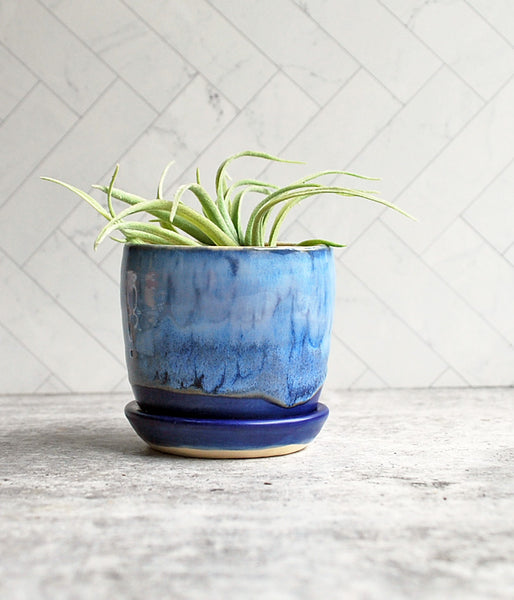 Blue Planter - Small