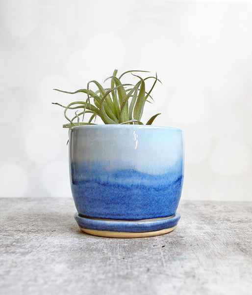 Blue Planter - Large