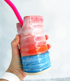Straw Tumbler - Blue Sunset