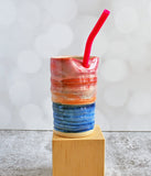Straw Tumbler - Blue Sunset