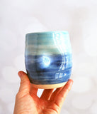 Blue and Turquoise Tumbler