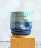 Blue and Turquoise Tumbler