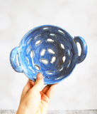 Preorder - Berry Bowl - Dark Blue Fish Small