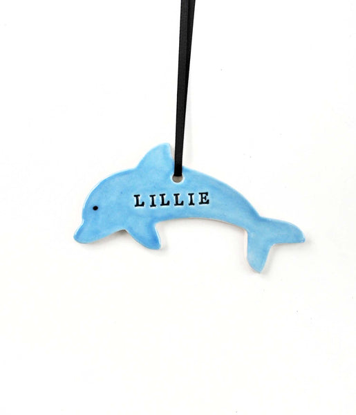 Dolphin Ornament, Personalized