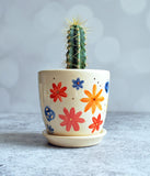 Planter - Flower Pattern - Small