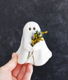 Medium Ghost - Holding Flowers