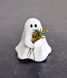 Medium Ghost - Holding Flowers