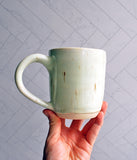 Mug - Pale Green Speckle