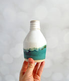 Vase - White and Green