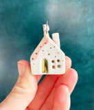 Mini House Ornament - House #4