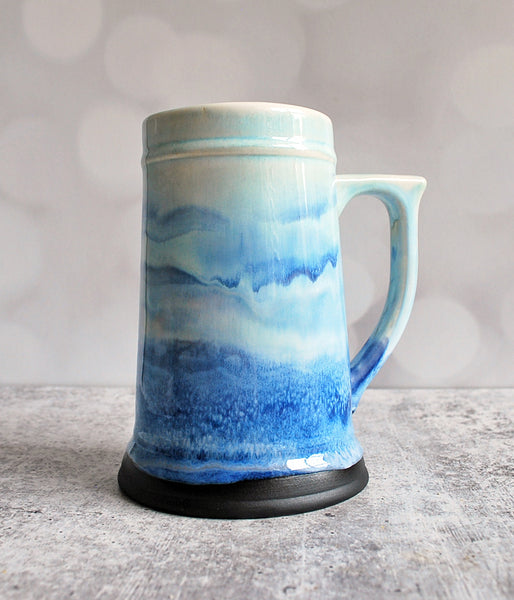 Beer Stein - Light Blue