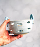 Preorder - Berry Bowl - Light Blue Fish Small