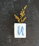 Book Shaped Magnet - Fish