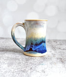Mug - Blue Crystal and White