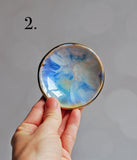 Tiny Gold Ring Dish - Multicolored Sparkle Dish