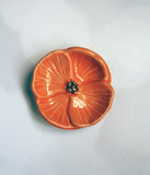 Poppy Flower Ring Dish