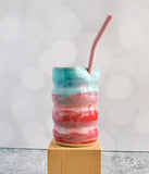 Straw Tumbler - Pink Sunset