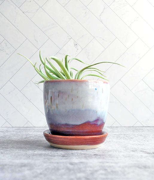 Purple Speckle Planter