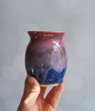 Vase - Medium Purple and Blue