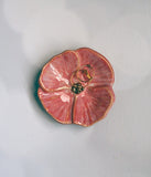 Poppy Flower Ring Dish