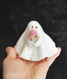 Small Ghost - Holding Flower