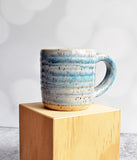 Espresso Cup - Light Blue Speckle