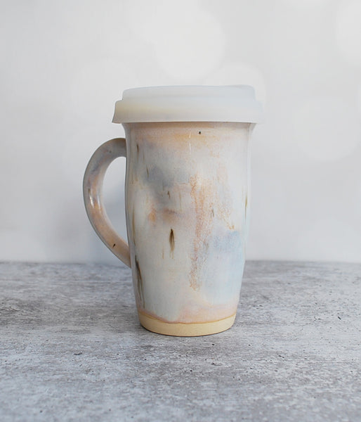 Speckle Travel Mug with Handle