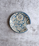 Blue Shell Spoon Rest