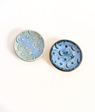 Moon and Star Ring Dish - Blue