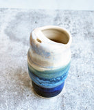 Travel Tumbler - White and Blue